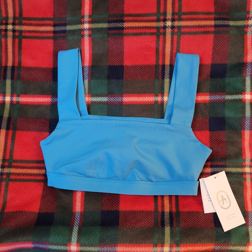 JustFab Active Square Neck Sports Bra